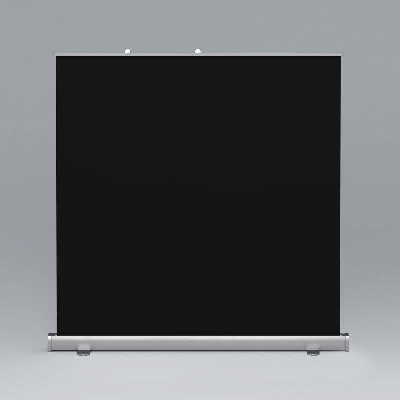 Meeting achtergrond 200x200 cm - Zwart