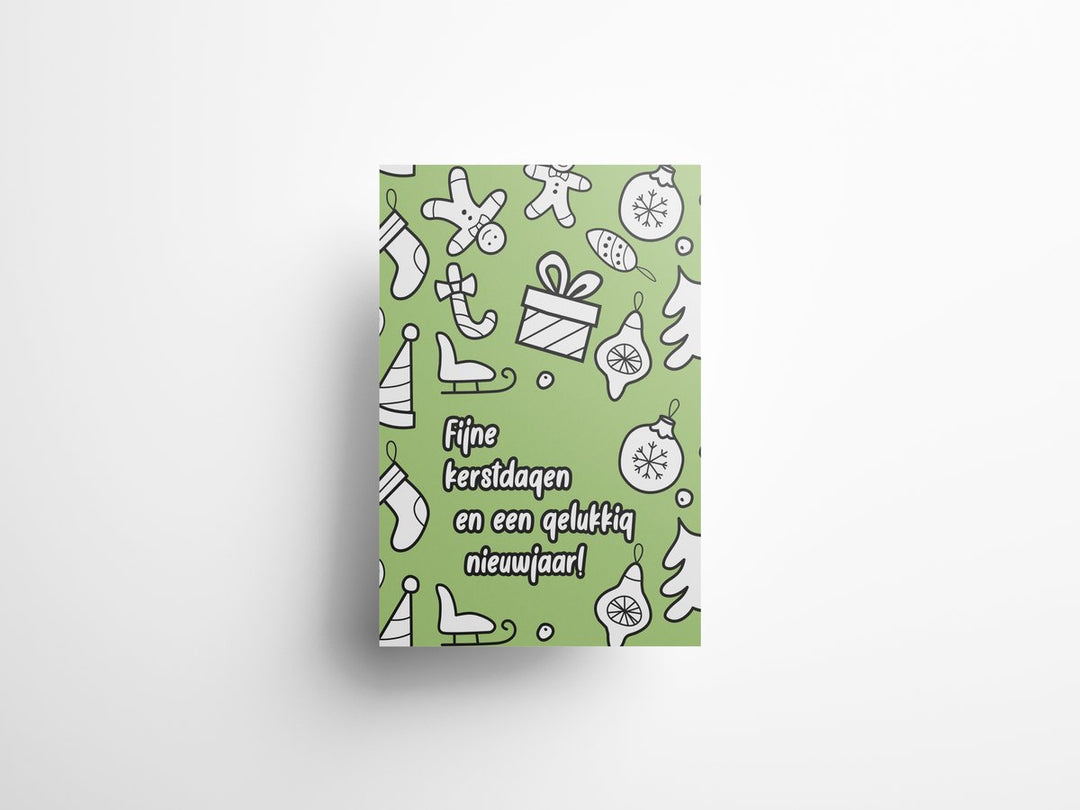 20x kerstkaarten set (A6) incl. enveloppen