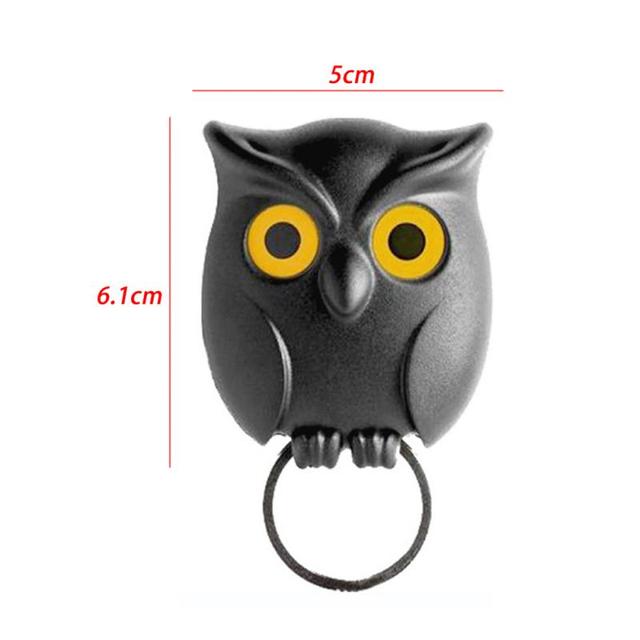 Kleurige uilen-sleutelhanger met licht en geluid Kleurige uilen-sleutelhanger met licht en geluid